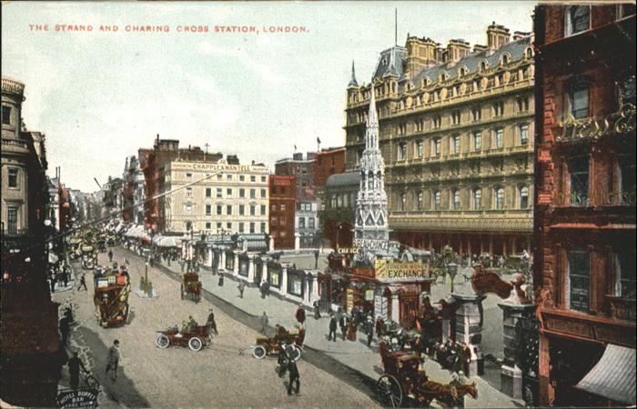 London Strand
Charing Cross Station