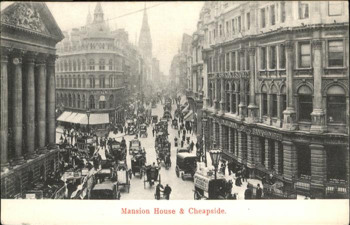London Mansion House
Cheapside