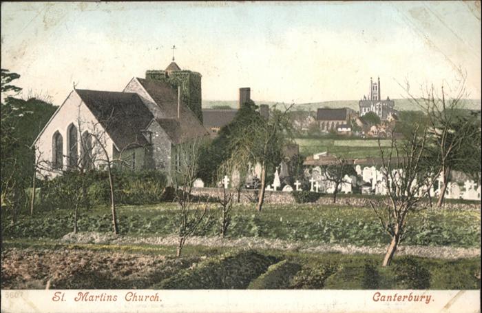 Canterbury Kent St. Martins Church