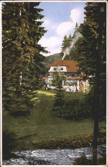 Bad Berneck Wald Kurhaus Gertrudslust