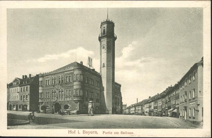 Hof Bayern Rathaus
