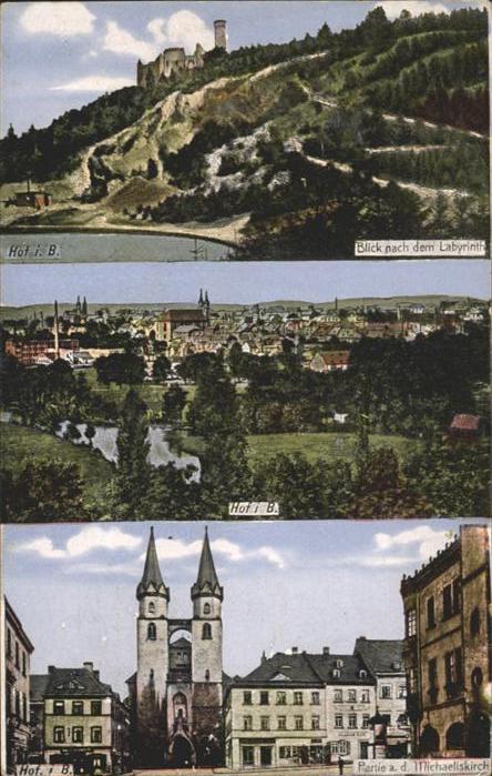 Hof Bayern Labyrinth Michaelis Kirche