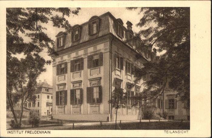 PAssAU Bayern 8Stempelabschlag] Institut Freudenhain