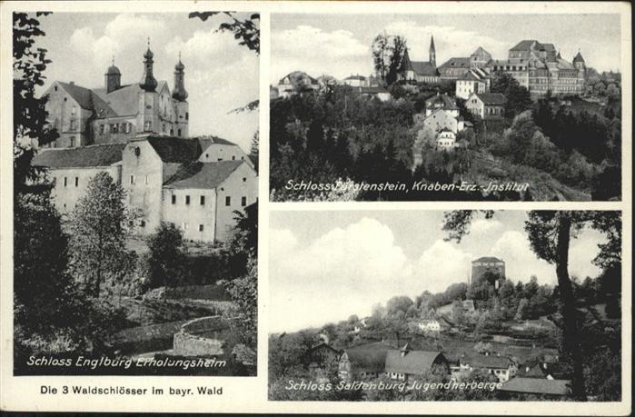 Englburg Niederbayern Schloss Saldenburg Jugendherberge Schlo