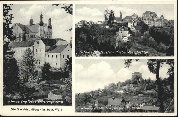 Englburg Niederbayern Schloss Saldenburg Jugendherberge Schlo