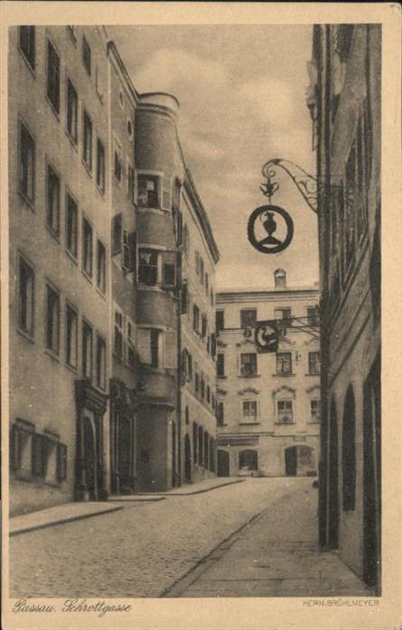 PAssAU Bayern Schrottgasse
