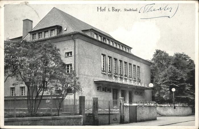Hof Bayern Stadtsaal
