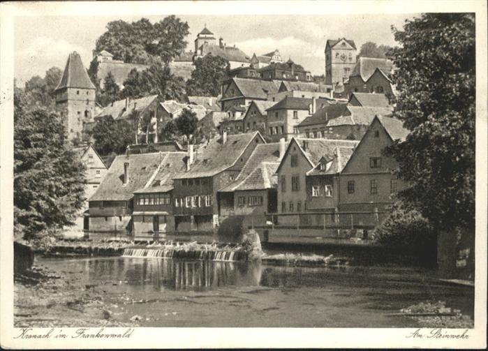 Kronach Oberfranken Steinwehr