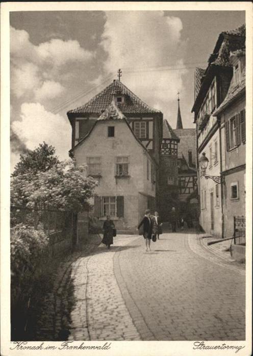 Kronach Oberfranken Strauertorweg