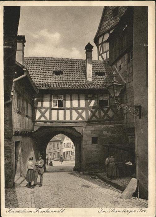 Kronach Oberfranken Bambergertor