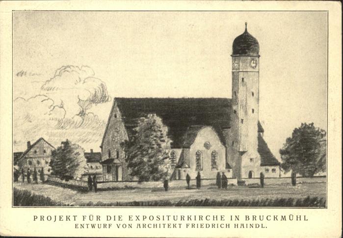Bruckmuehl Rosenheim Expositur Kirche