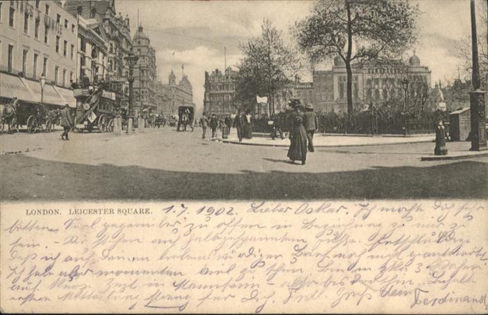 London Leicester Square Kutsche