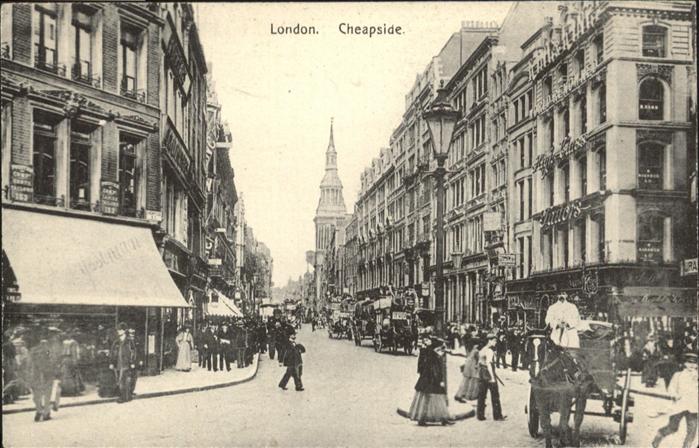 London Cheapside Kutsche