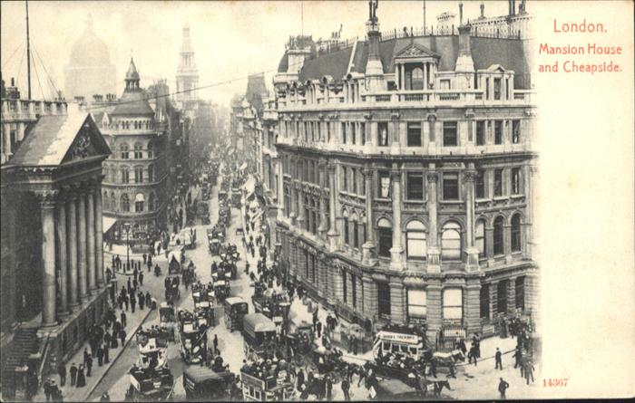 London Mansion House Cheapside