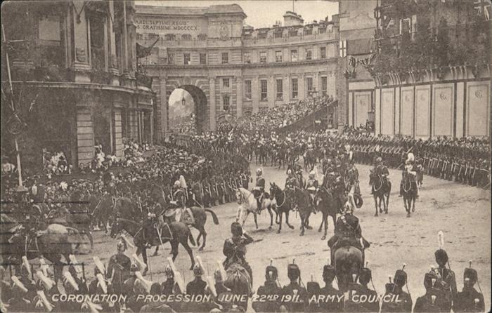 London Coronation Procession Pferde