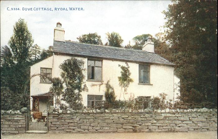 London [?] Dove Cottage Rydal Water