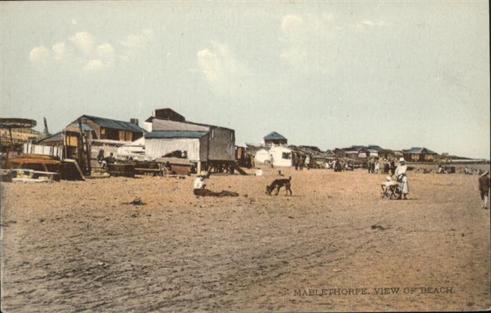 Mablethorpe East Lindsey Beach Hund