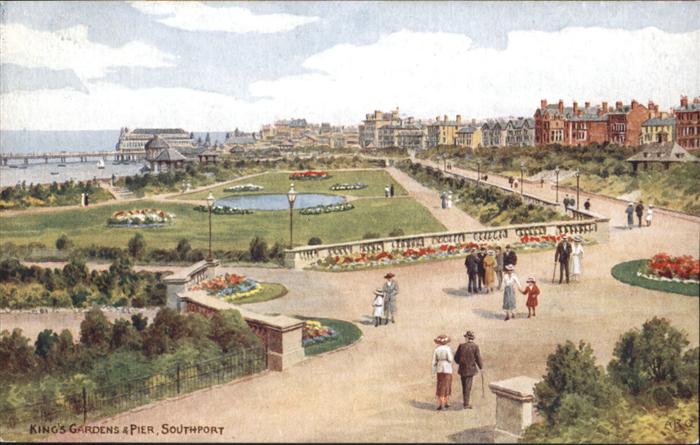 Southport UK Kings Garden Pier