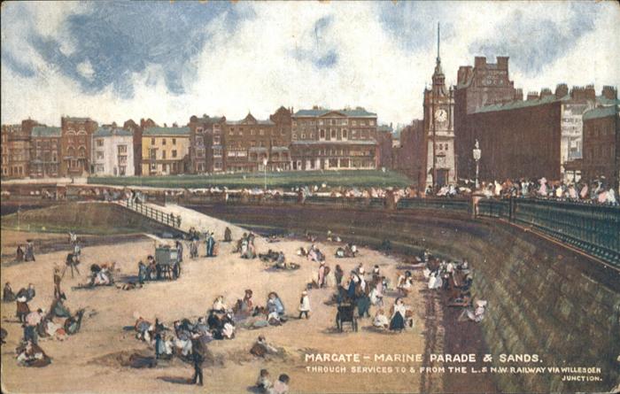 Margate UK Marine Parade Sands
