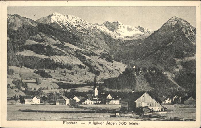 Fischen Allgaeu Allgäuer Alpen