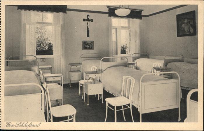 Heilig Blut Haushaltungsschule Schlafsaal