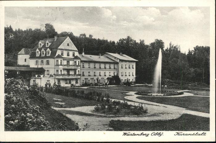 Wartenberg Oberbayern Kuranstalt