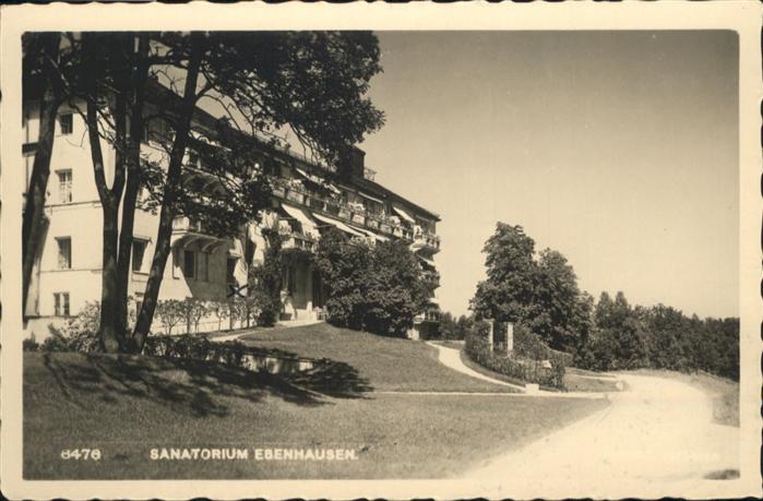 Ebenhausen Isartal Sanatorium