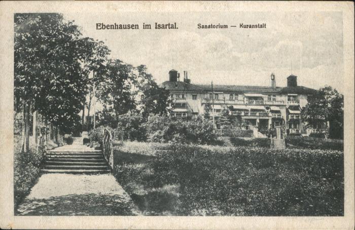 Ebenhausen Isartal Sanatorium Kuranstalt