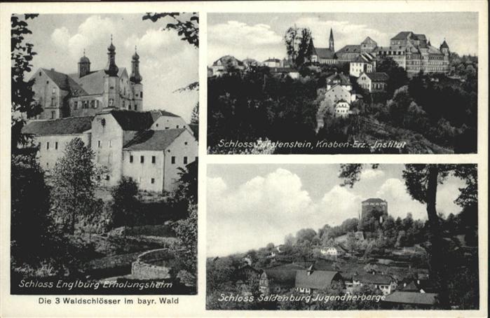 Englburg Niederbayern Schloss Englburg Erholungsheim Saldenbu