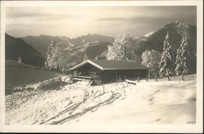 Bayrischzell Sonnenwandjoch Seeberg