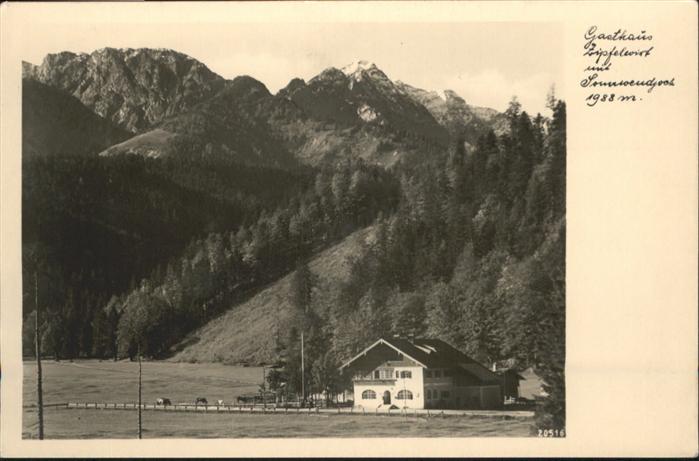 Bayrischzell Gasthaus Zipfelwirt