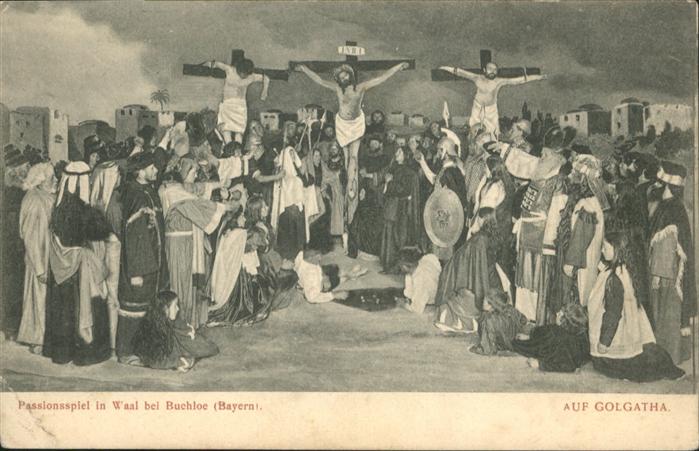 Waal Schwaben Passionsspiel Golgatha