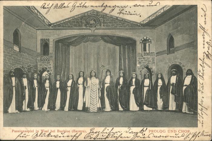 Waal Schwaben Passionsspiel Prolog Chor