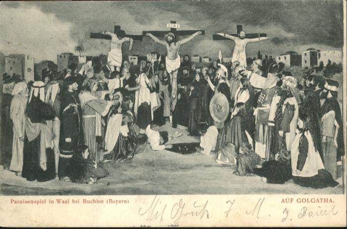 Waal Schwaben Passionsspiel Golgatha
