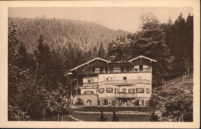Bayrischzell Pension Haus Bergfried
