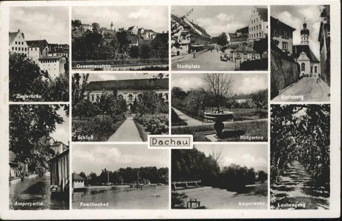 Dachau Schloß Zieglerbräu
Stadtplatz
Hofgart