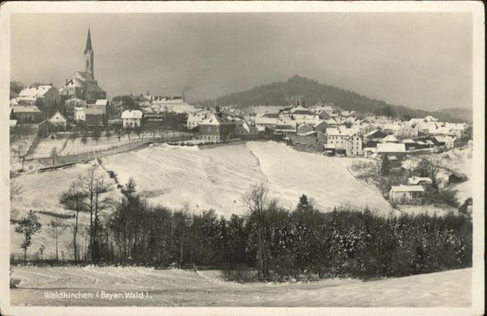 Waldkirchen Niederbayern Winterlandschaft