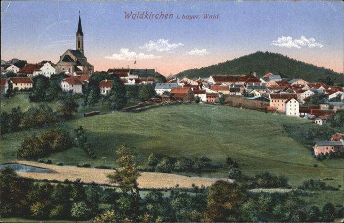 Waldkirchen Niederbayern Gesamtansicht