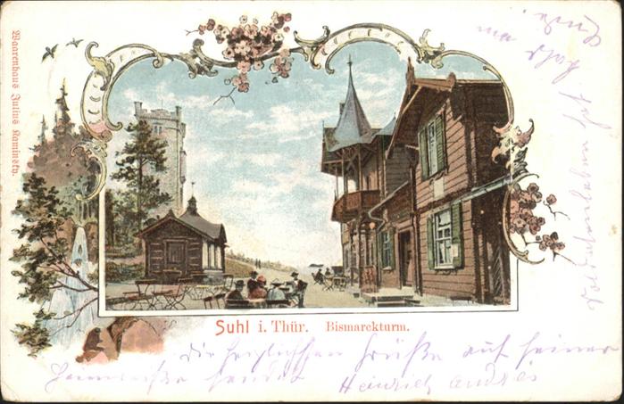 Suhl Thueringer Wald Thüringen
Bismarckturm