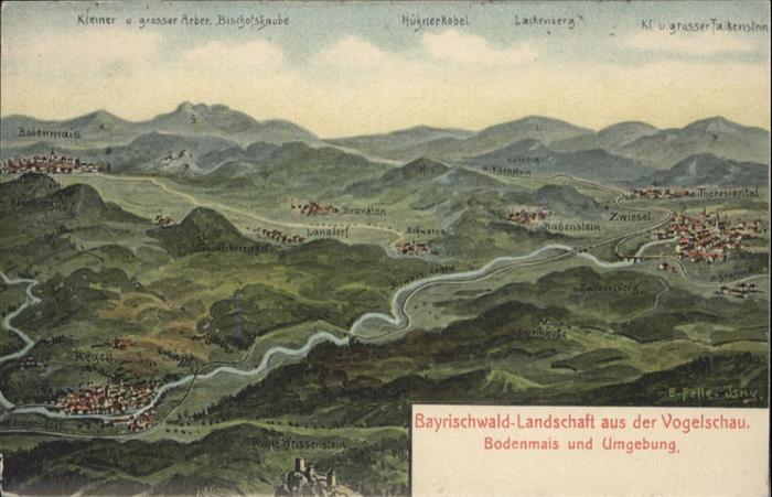 Bodenmais Bayerischwald-Landschaft