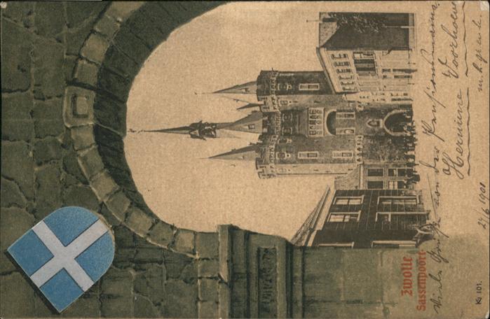 Zwolle Overijssel Sassenpoort