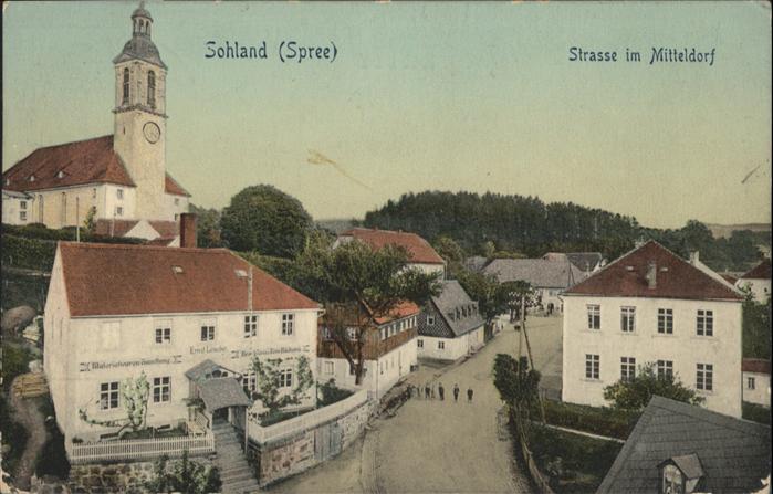 Sohland Spree Strasse Mitteldorf