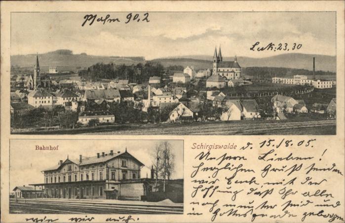 Schirgiswalde Bahnhof Kirche