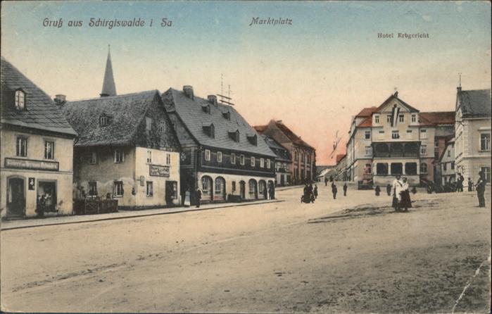 Schirgiswalde Marktplatz Hotel Erbgericht