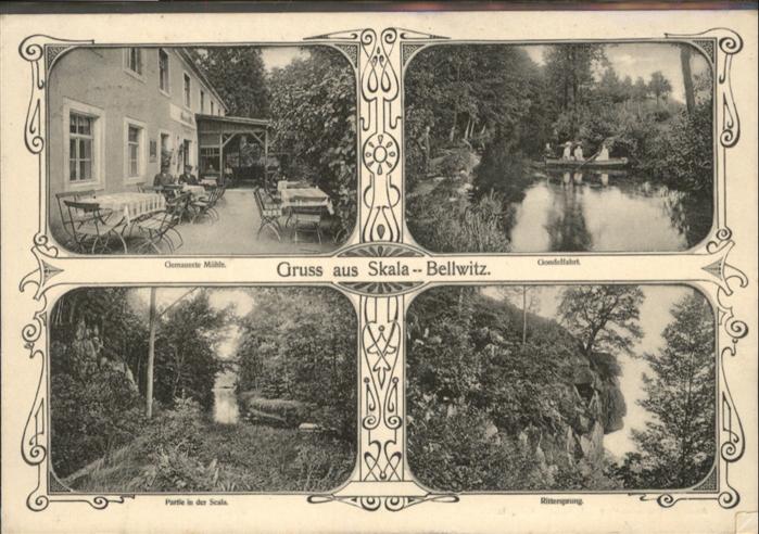 Skala-Bellwitz Mühle Gondelfahrt Rittersprung