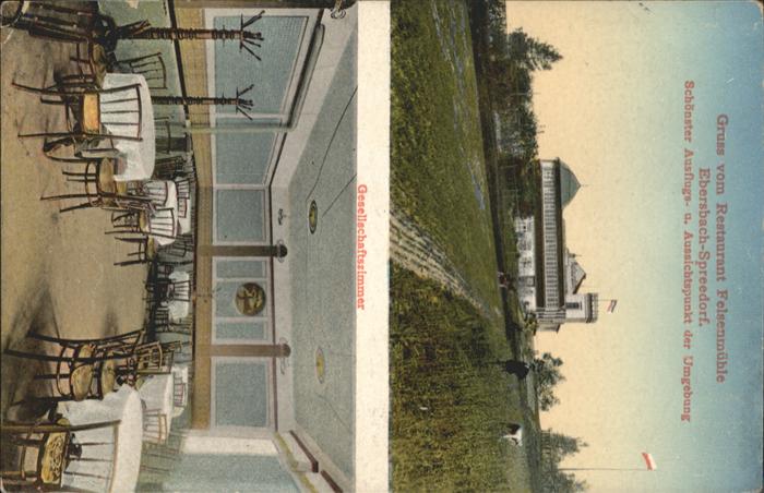 Ebersbach Sachsen Restaurant Felsenmühle