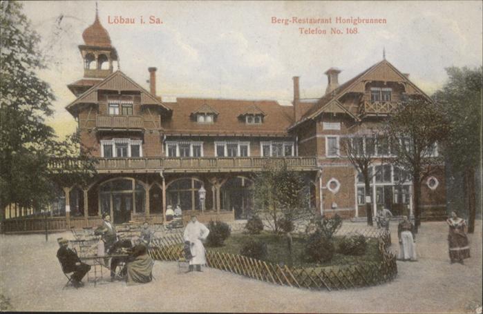 Loebau Sachsen Löbau Berg Restaurant Honigbrunnen