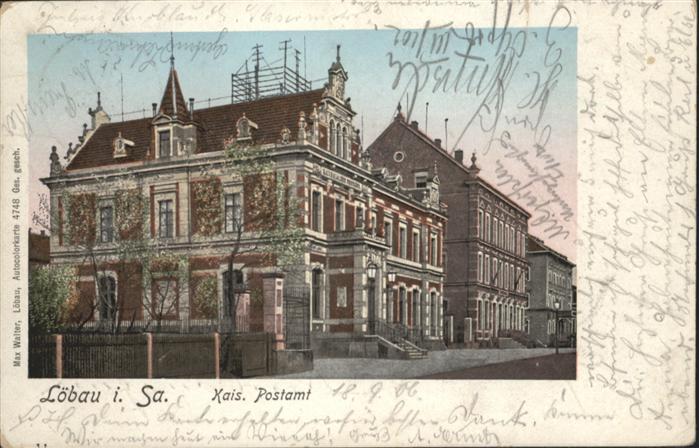 Loebau Sachsen Löbau Postamt