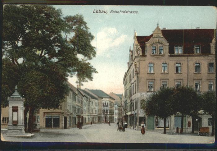 Loebau Sachsen Löbau Bahnhofstrasse