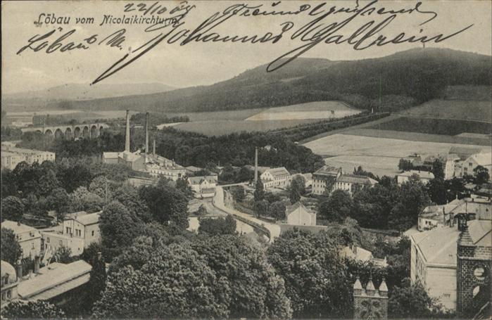 Loebau Sachsen Löbau Nicolai Kirchturm